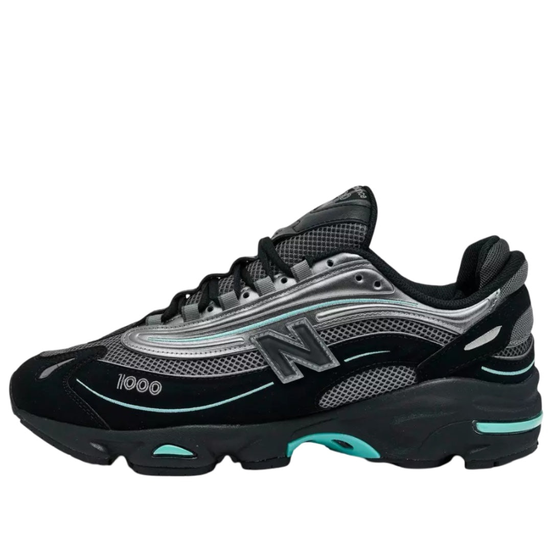 M1000JR New Balance 1000 Black Teal