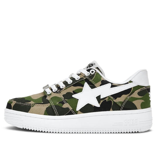 1C70191020 A Bathing Ape Bape Sta Low ABC Camo 20th Anniversary Green