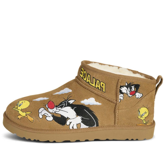 1181891 CHE UGG Classic Ultra Mini Boot Palace x Looney Tunes Chestnut