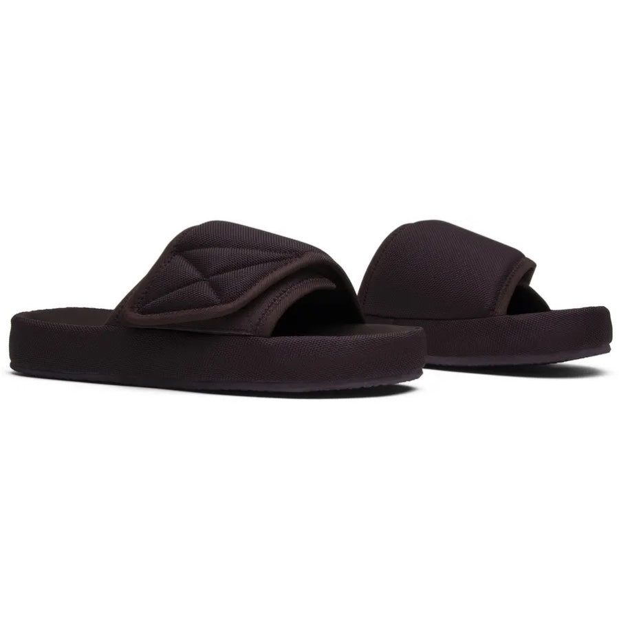 YZ6WF6004 217 Yeezy Supply Nylon Slipper Oxblood (Women's)