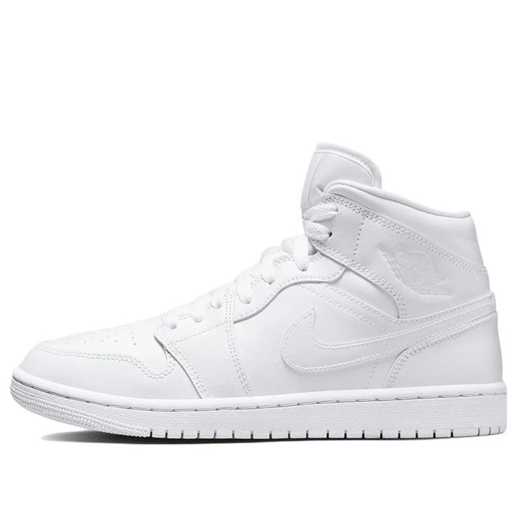 DV0991 111 Air Jordan Mid Triple White (2022) (Women's)