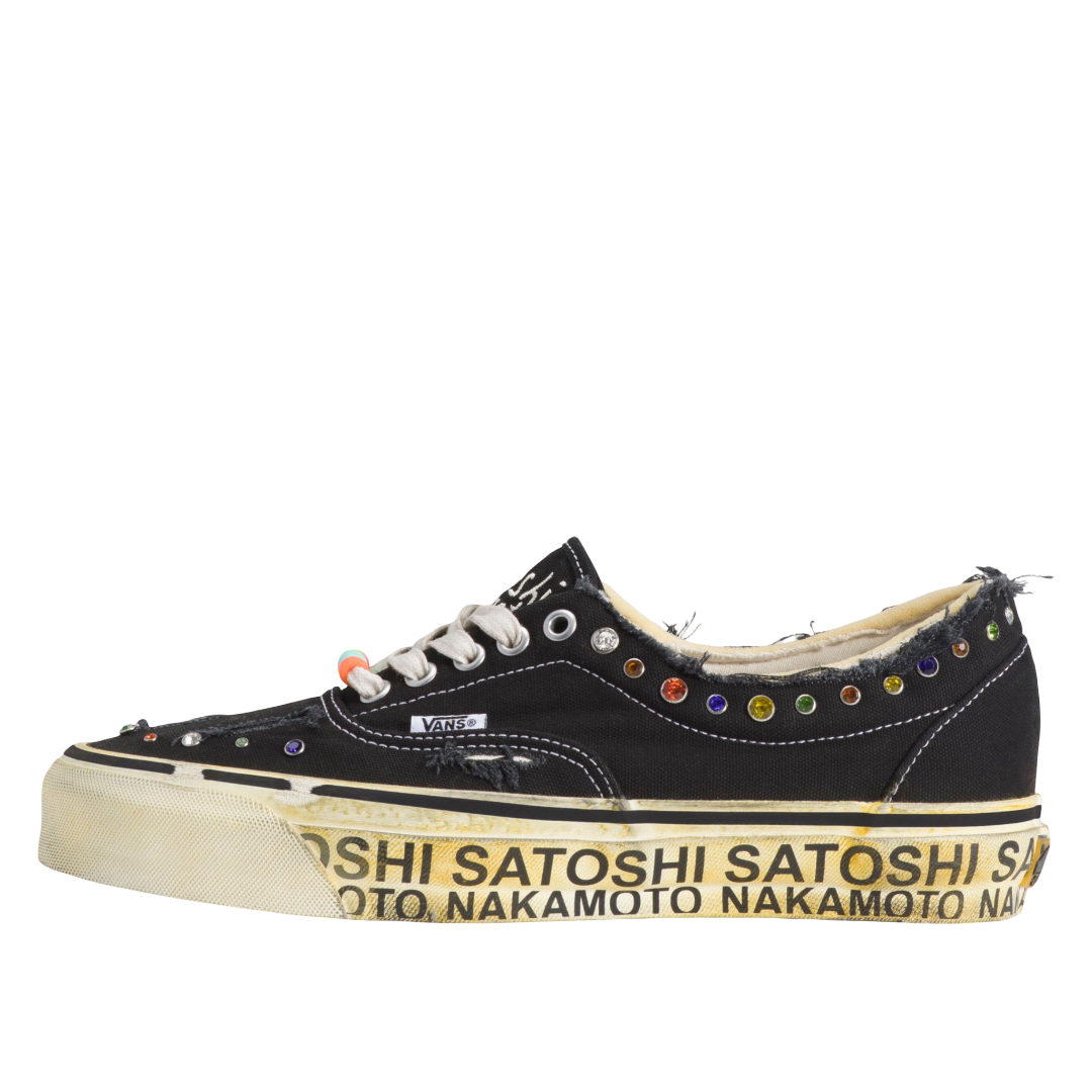 VN000EFEBLK Vans OTW Era 95 Satoshi Nakamoto Round Lucky Charm