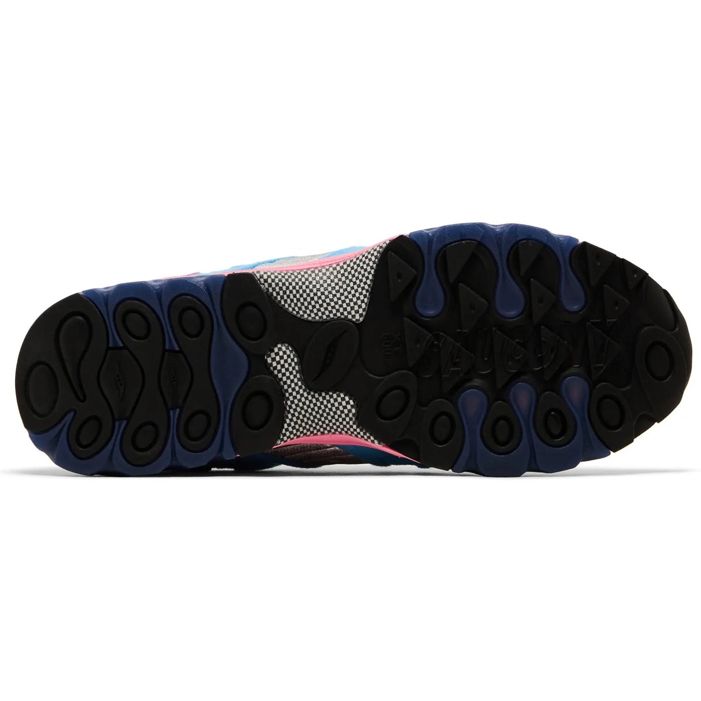 S70922 2 Saucony Matrix Jae Tips No Shoes In The House Blue Pink [NO BOX]