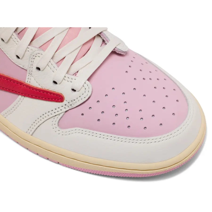 IQ7604 101 Air Jordan 1 Retro Low OG SP Travis Scott Sail Tropical Pink [PRE-ORDER]