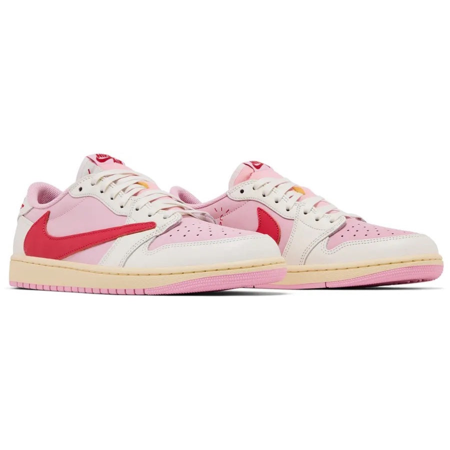 IQ7604 101 Air Jordan 1 Retro Low OG SP Travis Scott Sail Tropical