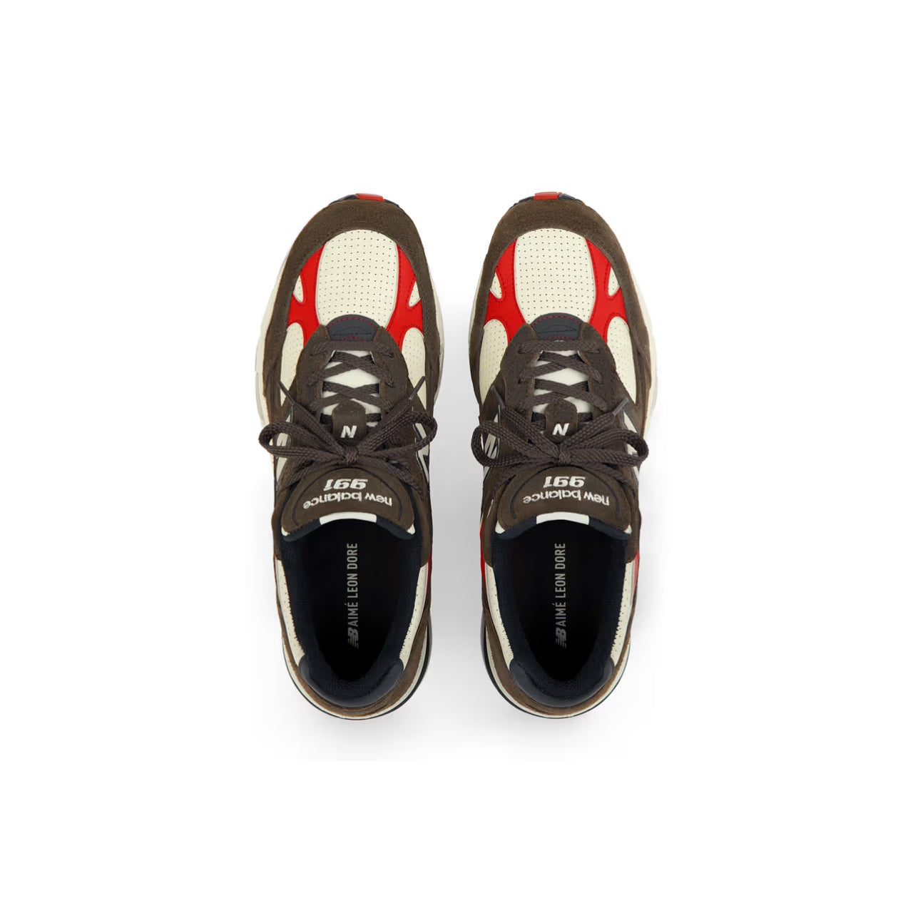 W991AL1 New Balance 991 MiUK Aimé Leon Dore Chocolate (Women's) [REPLACE BOX]