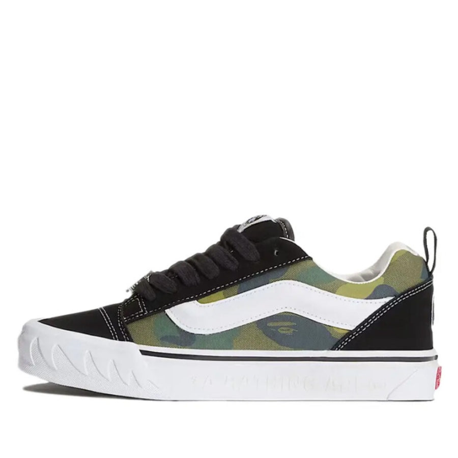 VN000Z39W09 Vans Knu Skool Bape Camo Green