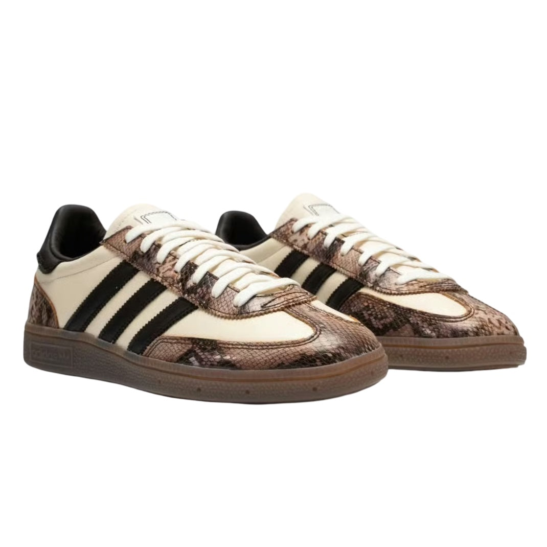 KJ0757 adidas Handball Spezial The Whitaker Group Do Not Duplicate Houston Rodeo Snakeskin Brown White (Women's)