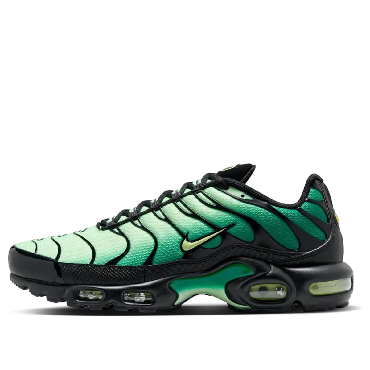 DM0032 301 Nike Air Max Plus Vapor Green Malachite Black Light Lemon Twist