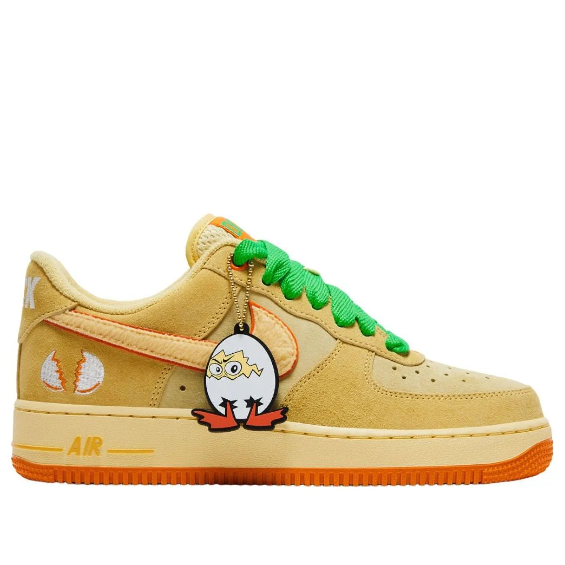 IU7612 700 Nike Air Force 1 Low Ducks of a Feather University of Oregon Duck or Egg [NO BOX]