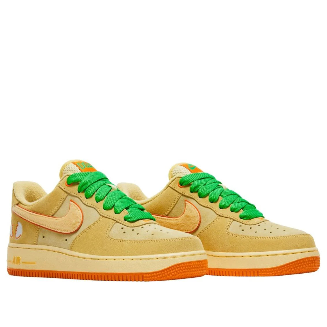 IU7612 700 Nike Air Force 1 Low Ducks of a Feather University of Oregon Duck or Egg [NO BOX]