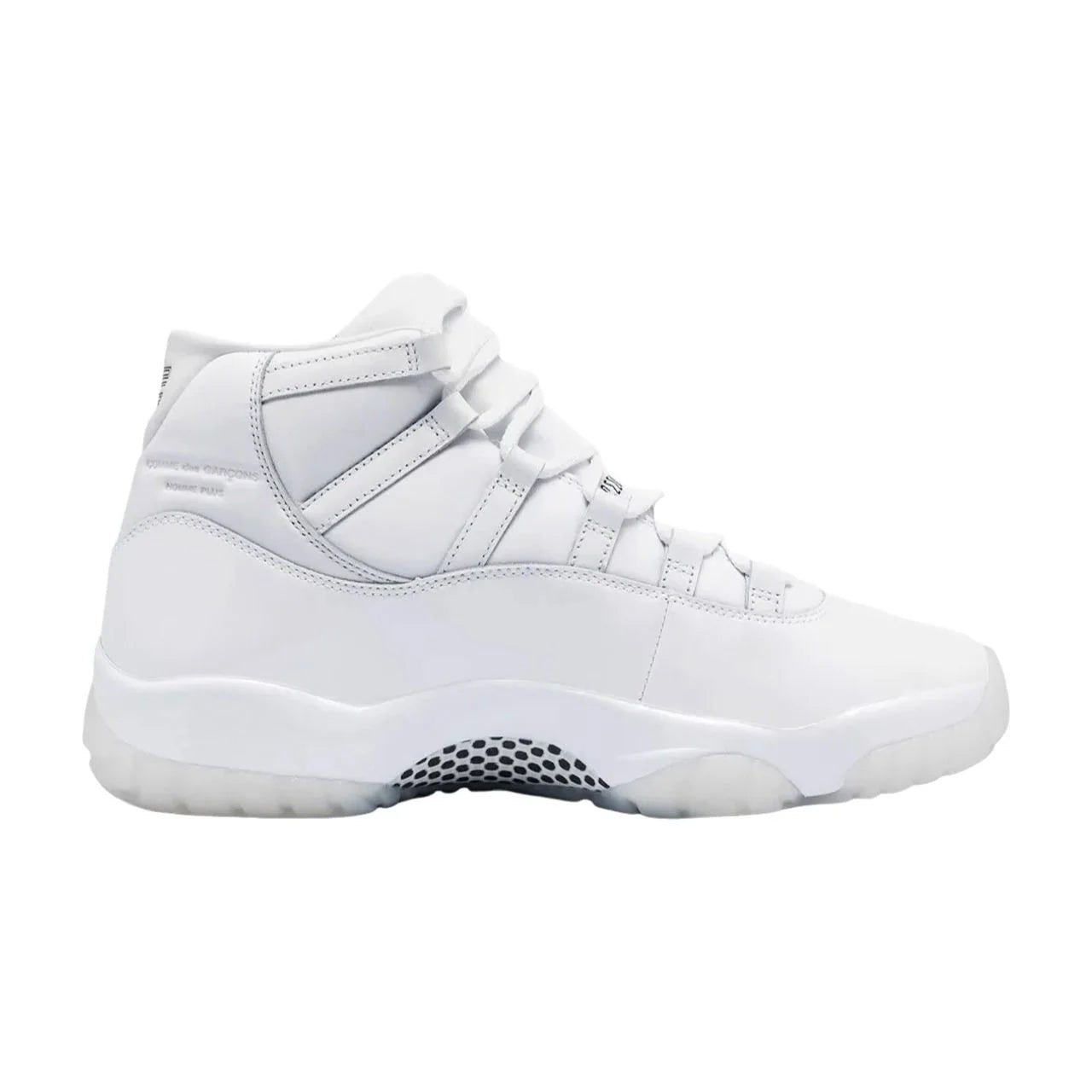 IV7639 100 Air Jordan 11 Retro Comme des Garçons Homme Plus White