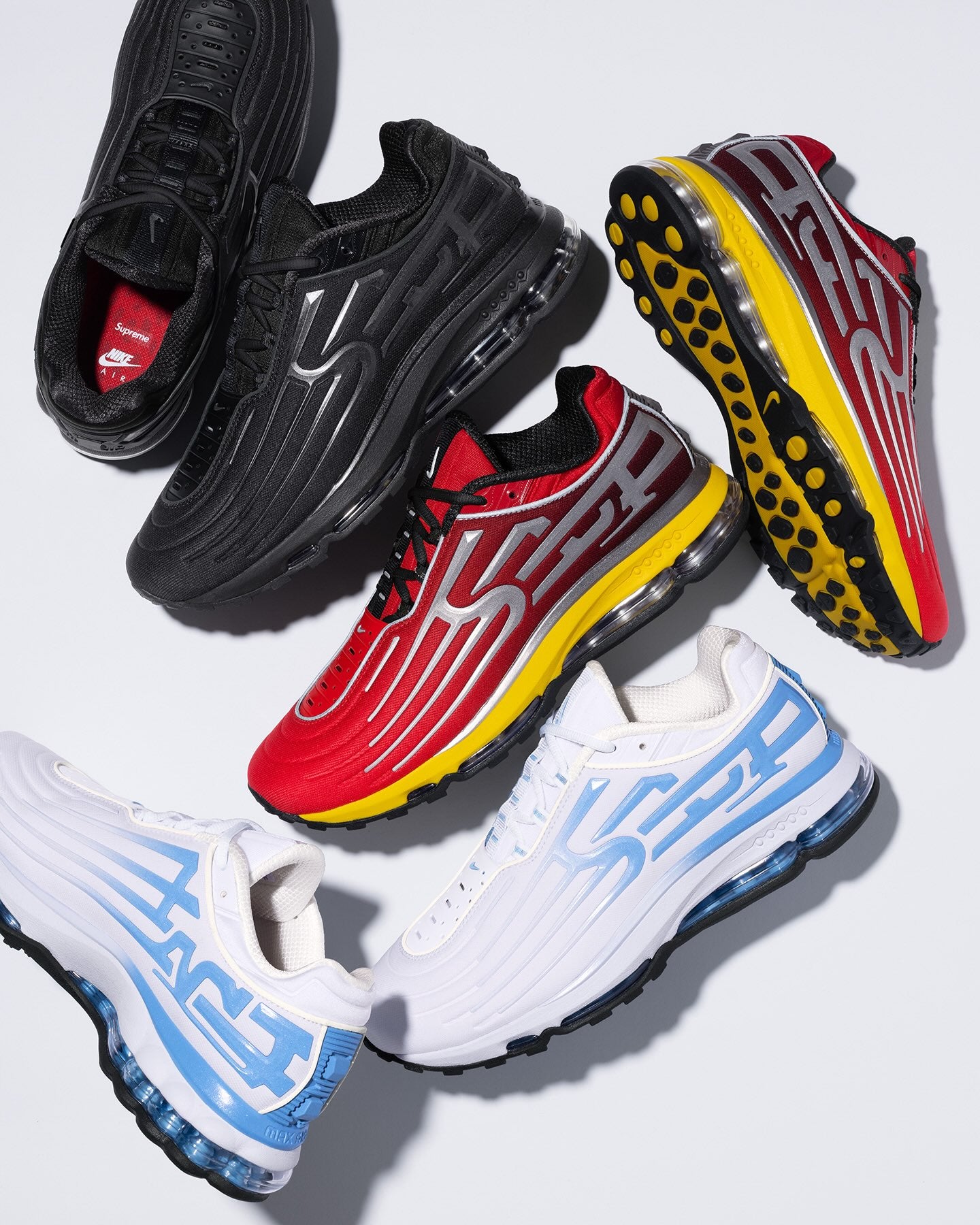 IM7412 100 Nike Air Max 2001 Air Ecstasy Supreme White University Blue