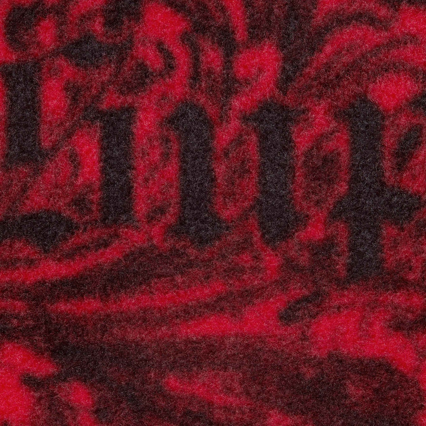 Supreme New York Fleece Jacket (FW25) Red