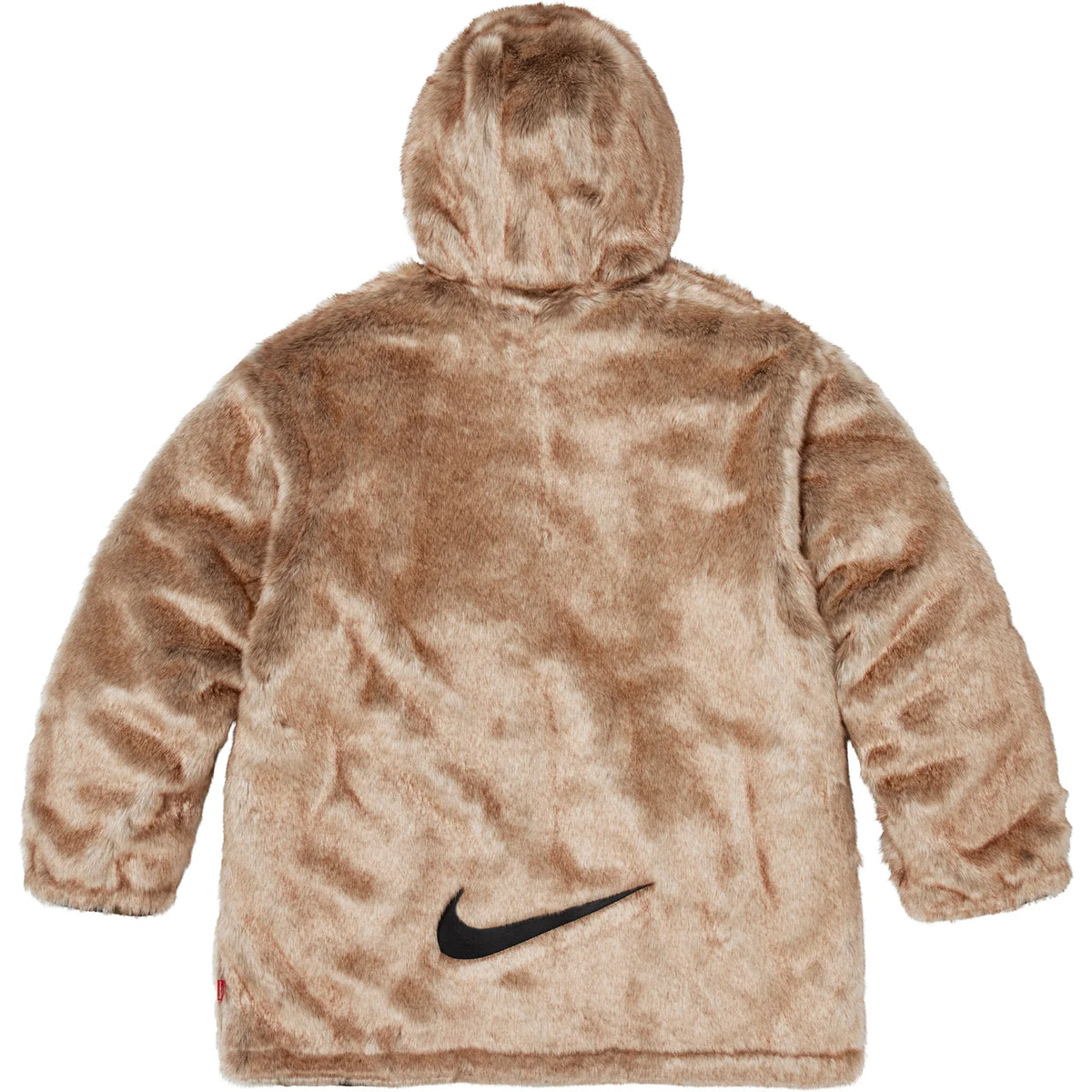 Supreme Nike Faux Fur Reversible Parka Woodland Camo