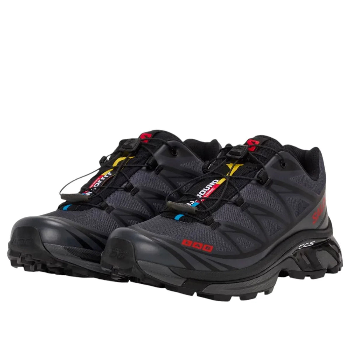 L49130300 Salomon XT-6 JJJJound Black Fiery Red