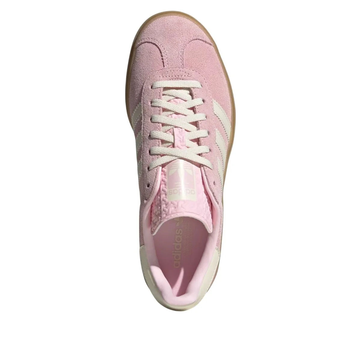 JQ7777 adidas Gazelle Bold Clear Pink Cream White (Women's)
