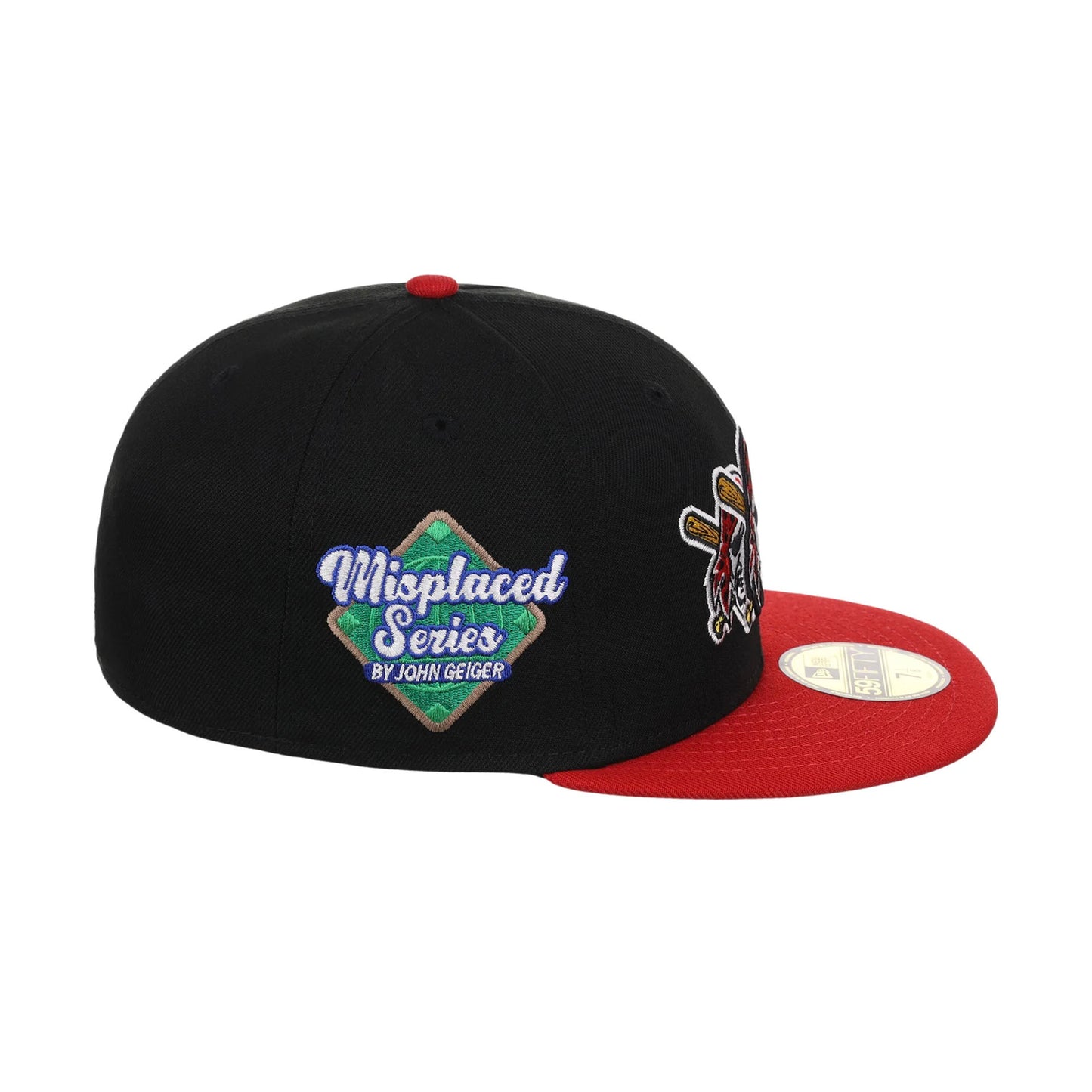 Pittsburgh Pirates MLB x John Geiger Misplaced Series 2.0 New Era 59FIFTY Black/Red
