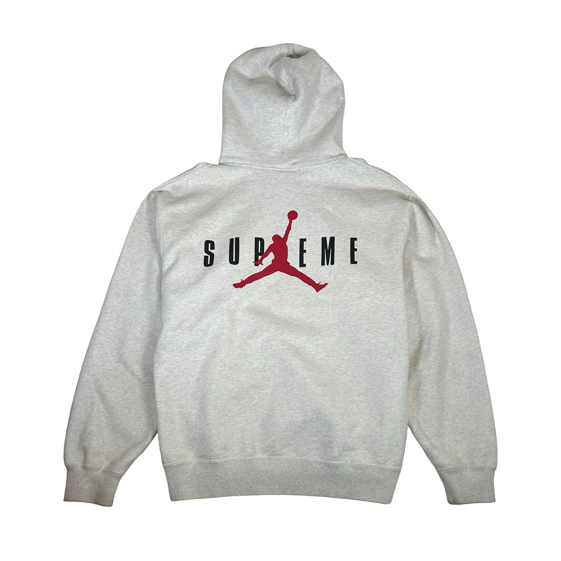 Supreme Jordan Hooded Sweatshirt Ash Grey [USED] - M (Used