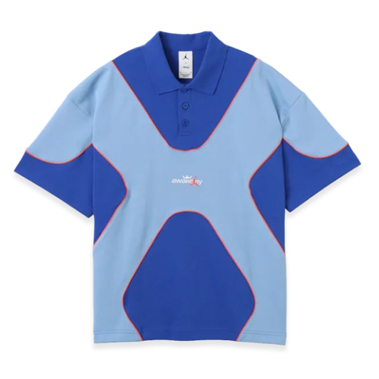 Jordan x Awake NY Polo Shirt Light Blue