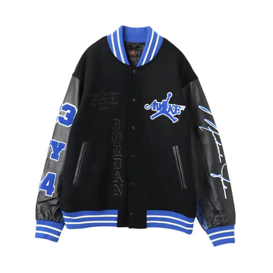 Jordan x Awake NY Varsity JacketBlack/Game Royal