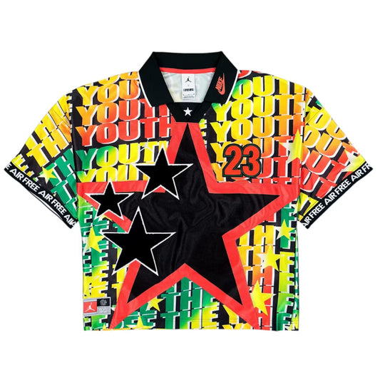 Jordan x Free The Youth FTY Flight Football Jersey White/Black