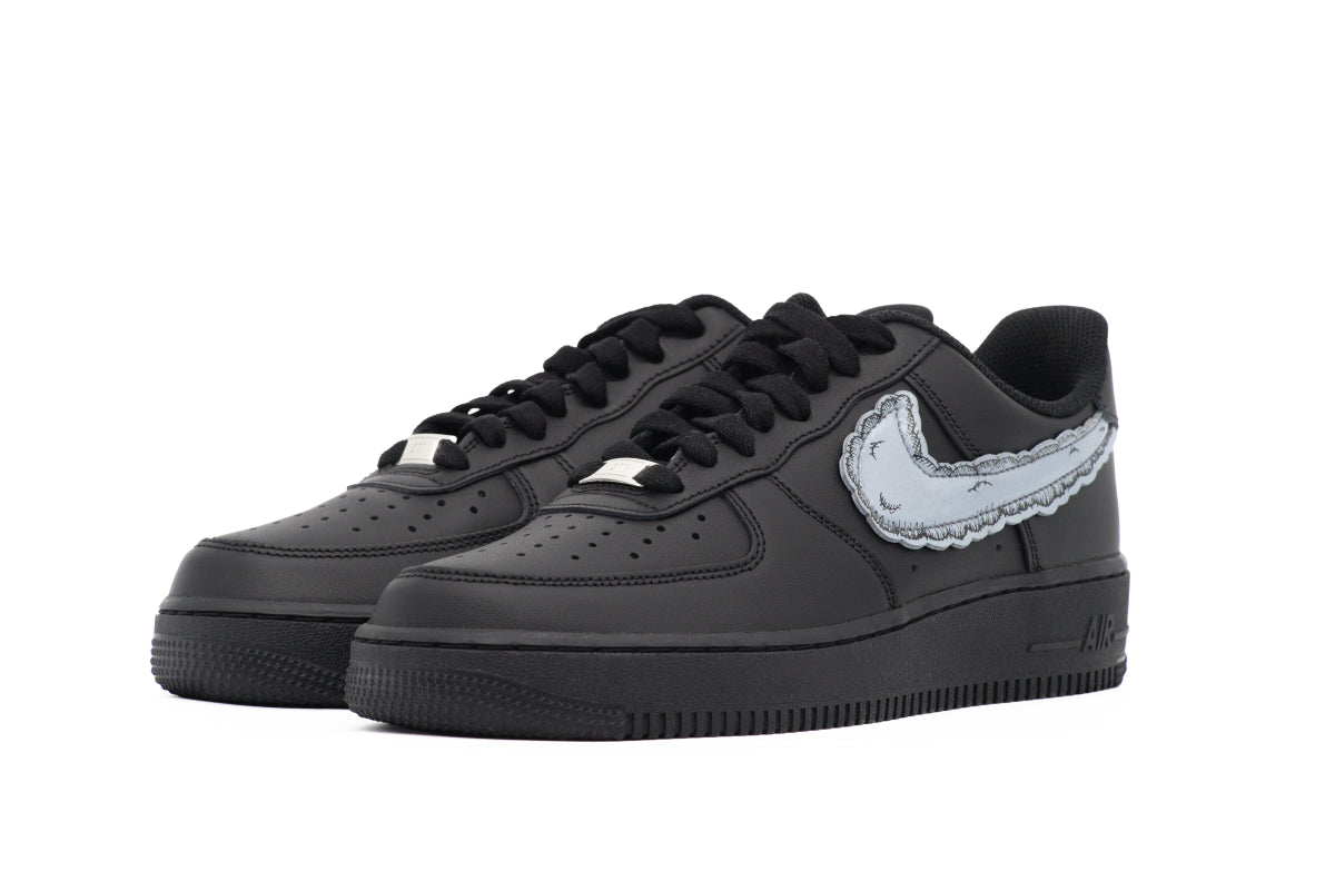 CW2288 001 Nike Air Force 1 Low '07 Black (KAWS Sky High Farm Workwear Edition)