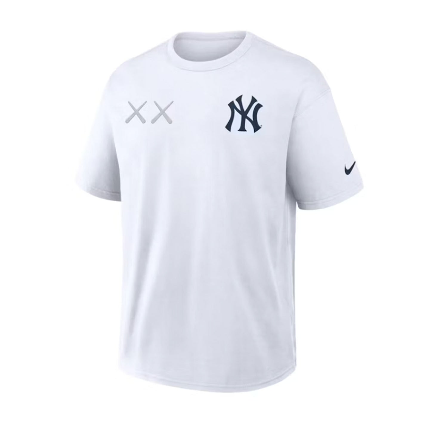 KAWS Nike MLB Fanatics Fest Elevated Max 90 New York Yankees Tee White