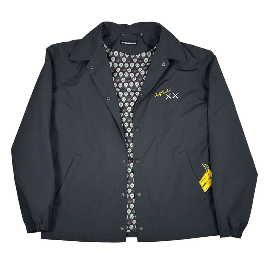 KAWS x Uniqlo Warhol Coach 474138 Jacket Black [USED] - S (Used)