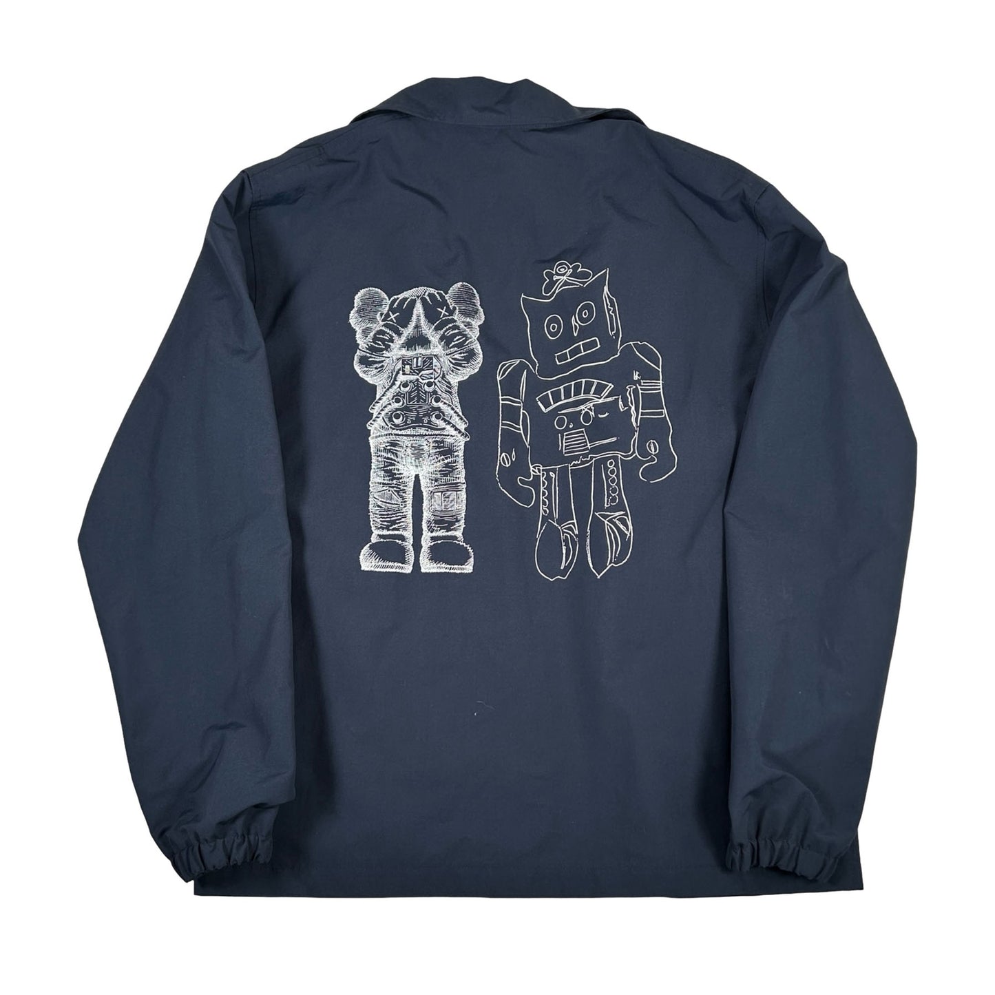 KAWS x Uniqlo Warhol Coach 476316 Jacket Navy [USED] - S (Used)
