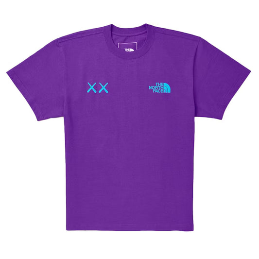 KAWS x The North Face Tee Gravity Purple