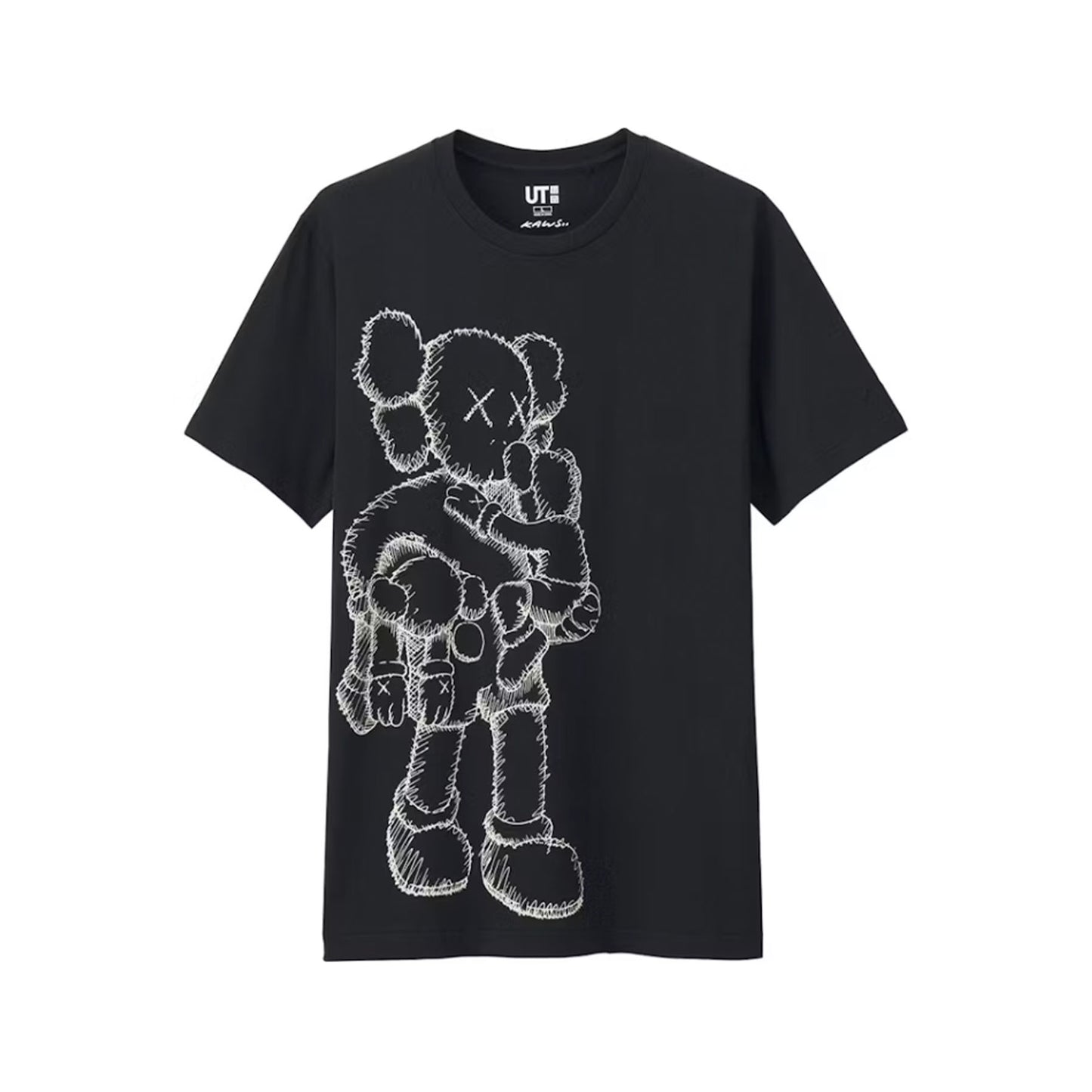 KAWS x Uniqlo Clean Slate Tee Black [USED] - L (Used)