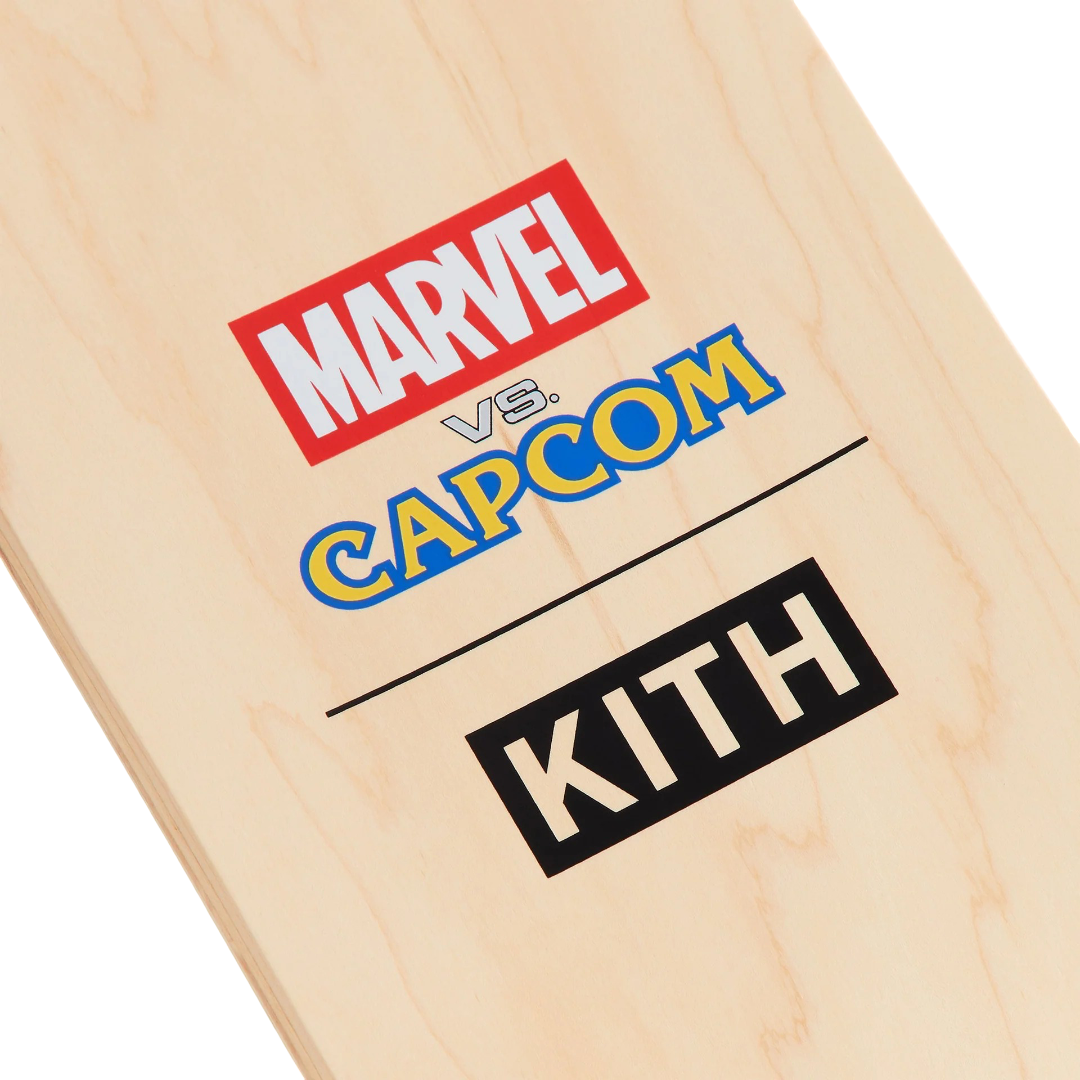 Kith x Marvel vs. Capcom Triptych Set of 3 Skateboard Deck