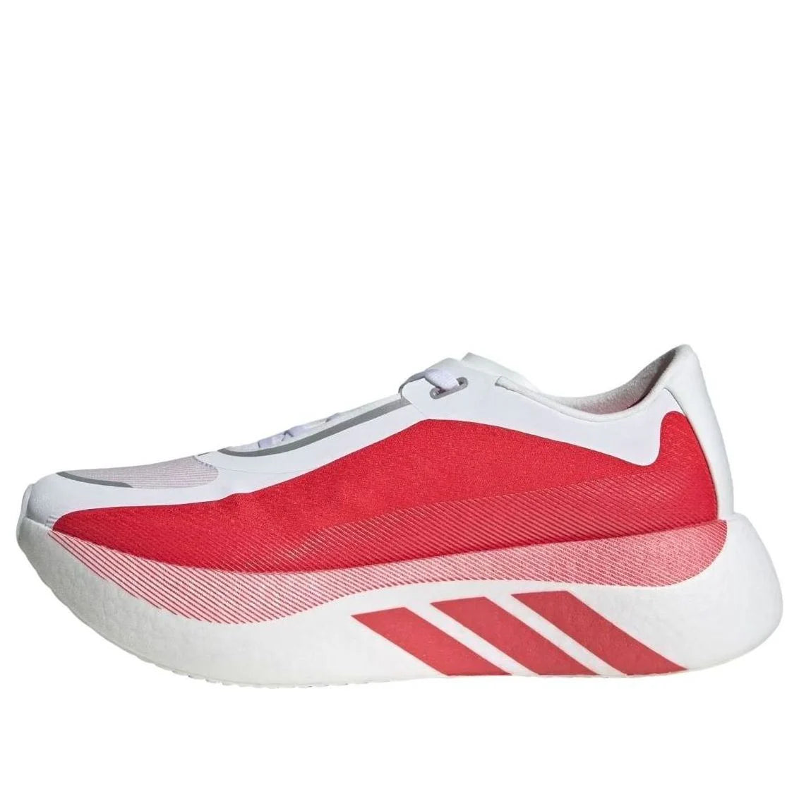 KI1913 adidas Hyper Boost Edge White Pure Ruby [No Box] [Markings on Outsole]