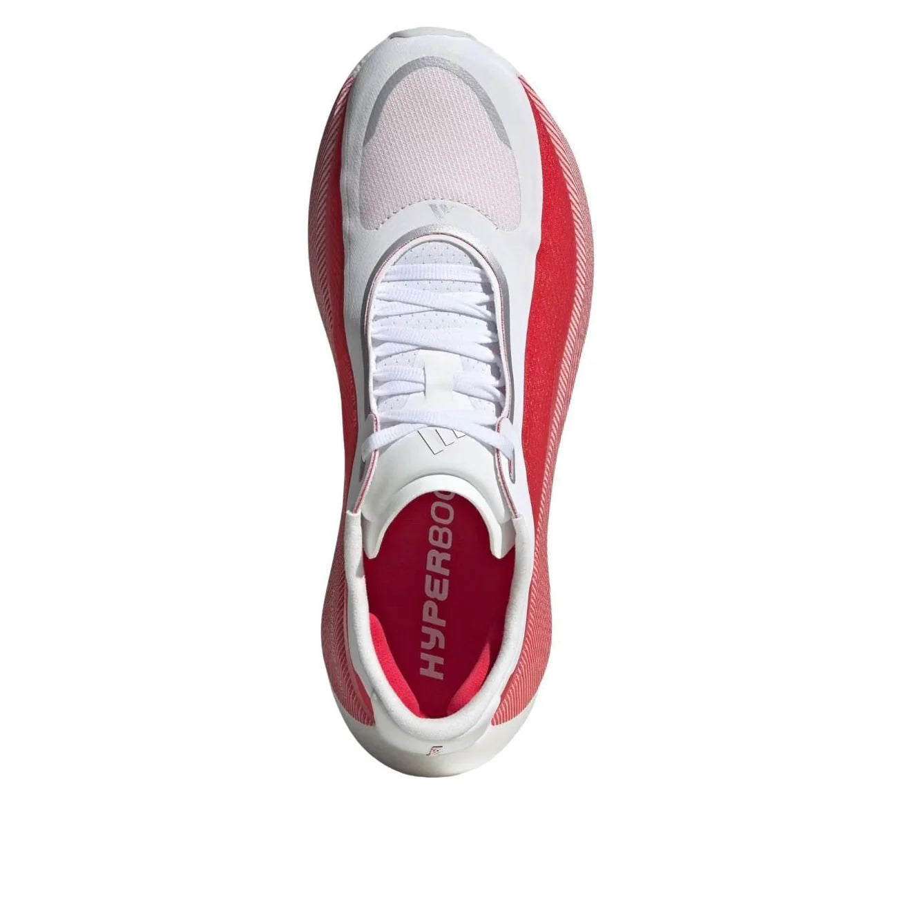 KI1913 adidas Hyper Boost Edge White Pure Ruby [No Box] [Markings on Outsole]