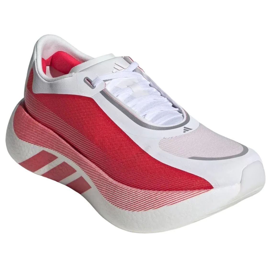 KI1913 adidas Hyper Boost Edge White Pure Ruby [No Box] [Markings on Outsole]