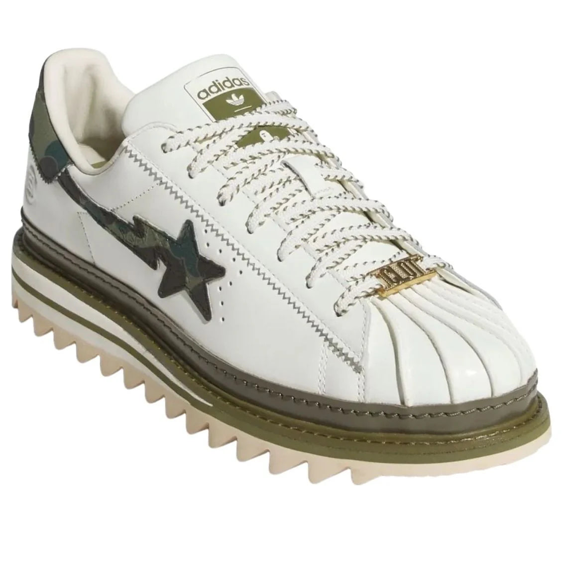 KJ1473 adidas Superstar CLOT by Edison Chen x Bape Off White [NO BOX]