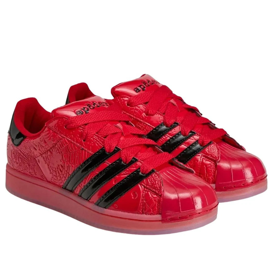 KJ7005 adidas Superstar Sp5der Red Black