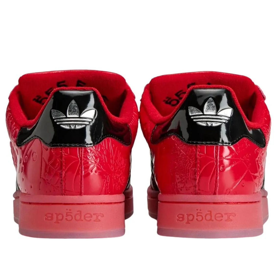 KJ7005 adidas Superstar Sp5der Red Black