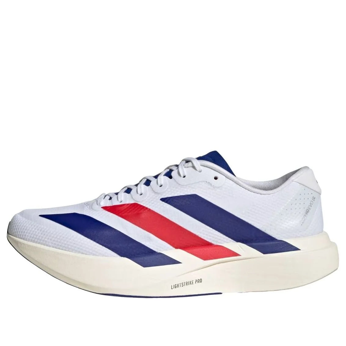 KK3719 adidas Adizero Evo SL White Mystery Ink Pure Ruby