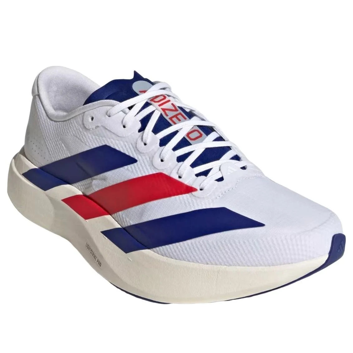 KK3719 adidas Adizero Evo SL White Mystery Ink Pure Ruby