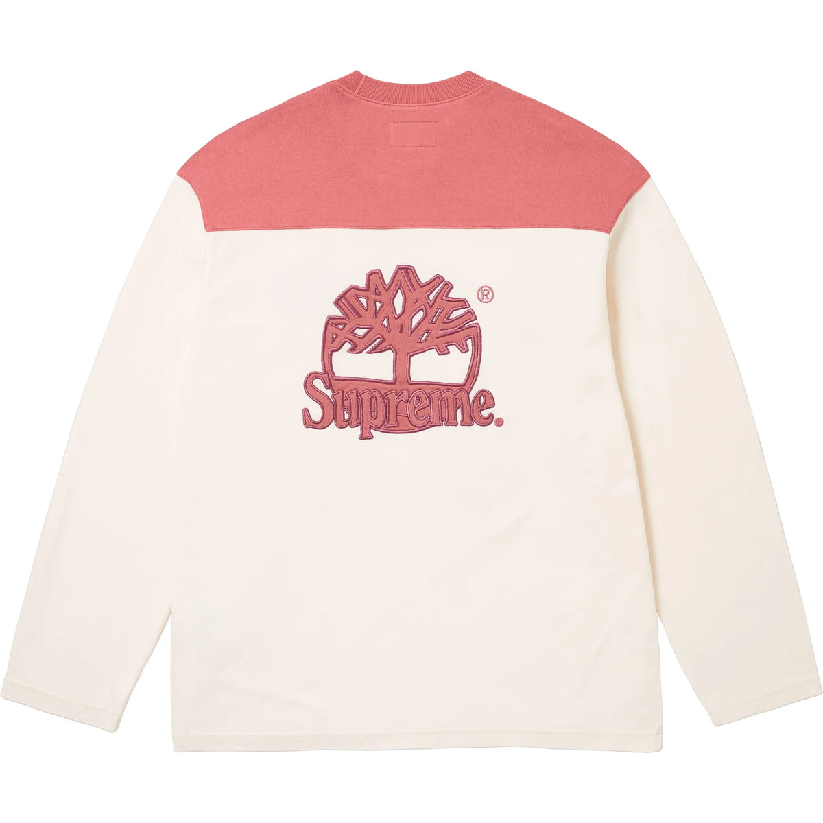 Supreme Timberland L/S Football Top White