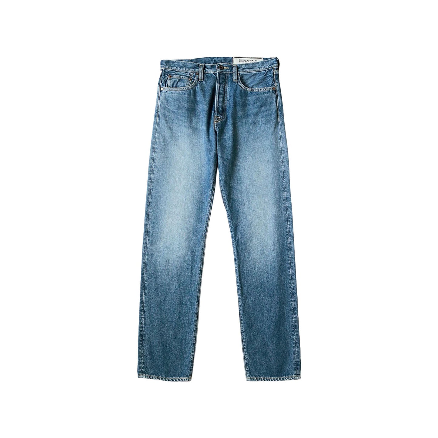 Kapital 14oz Denim TH Straight Midtone