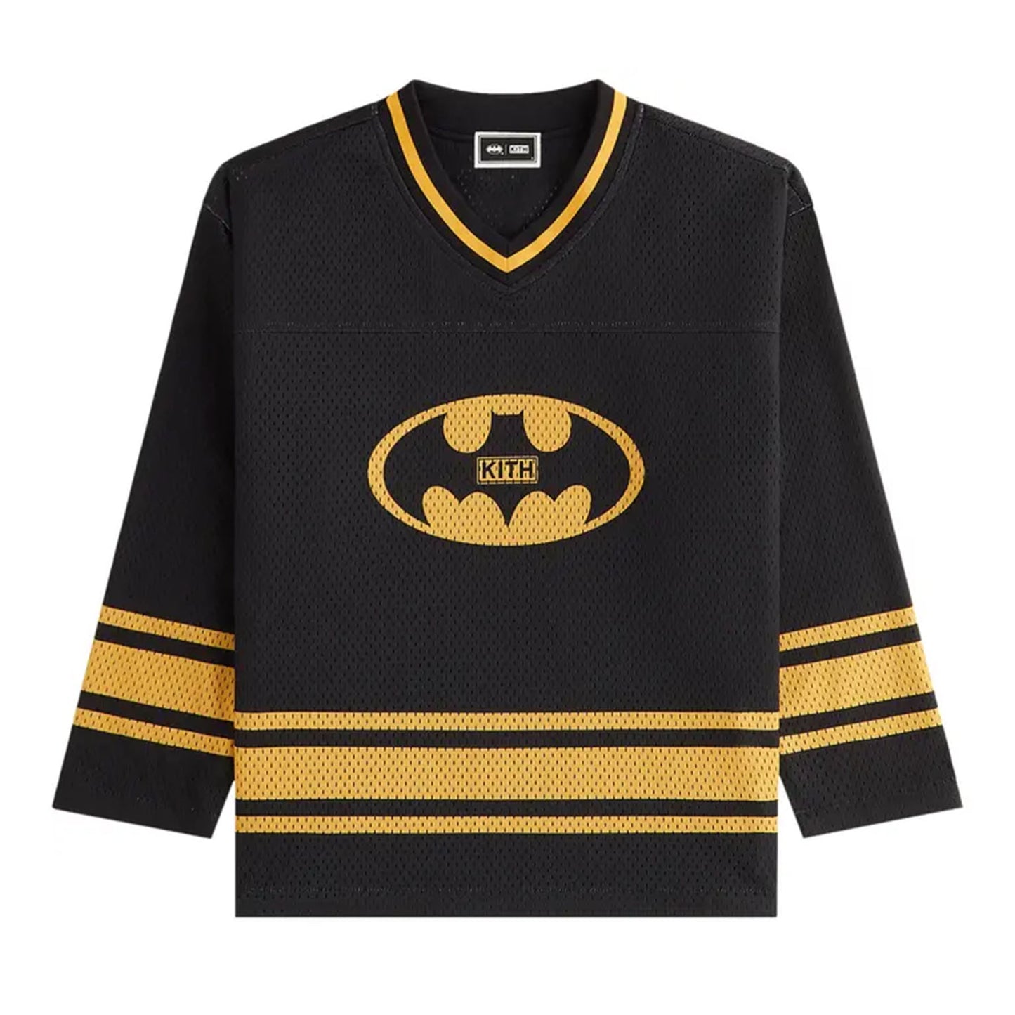 Kith x Batman Long Sleeve Malik Jersey Black