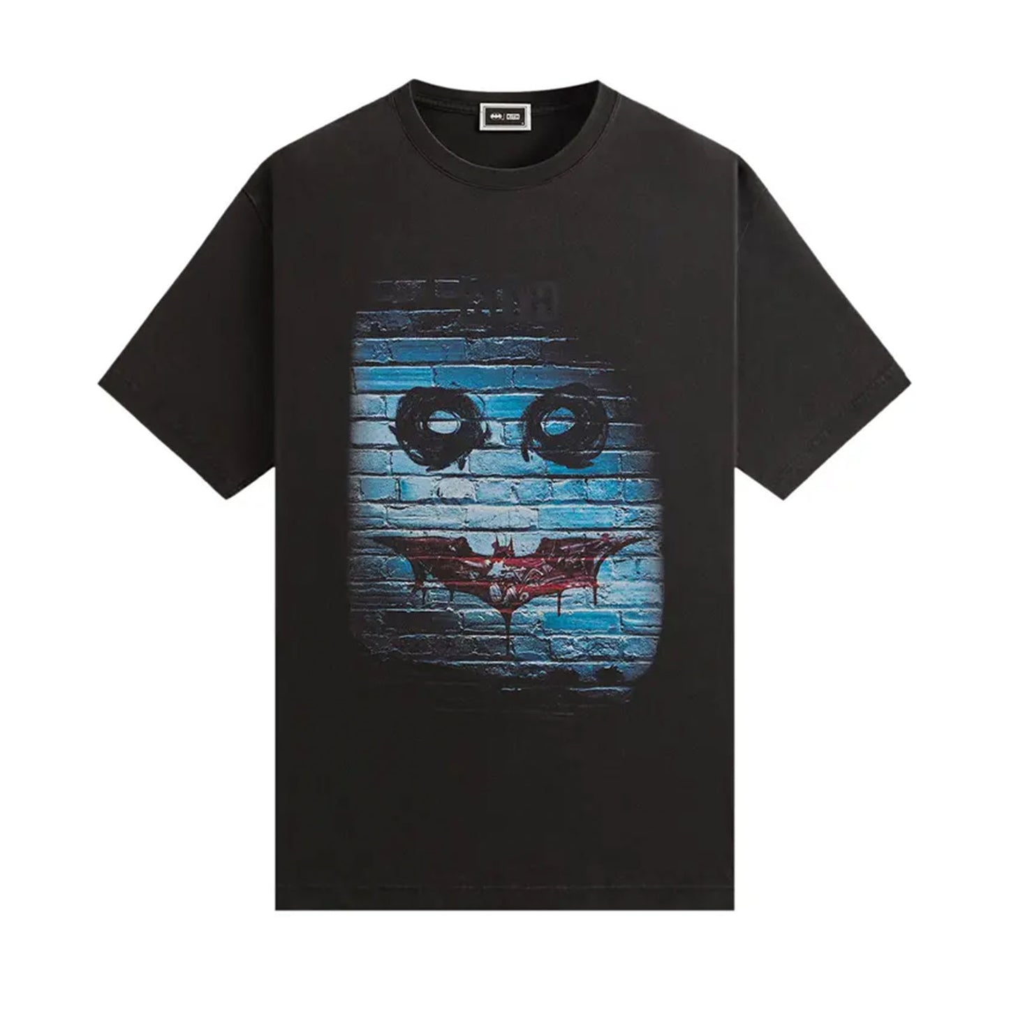 Kith x Batman Dark Knight Teaser Vintage Tee Black