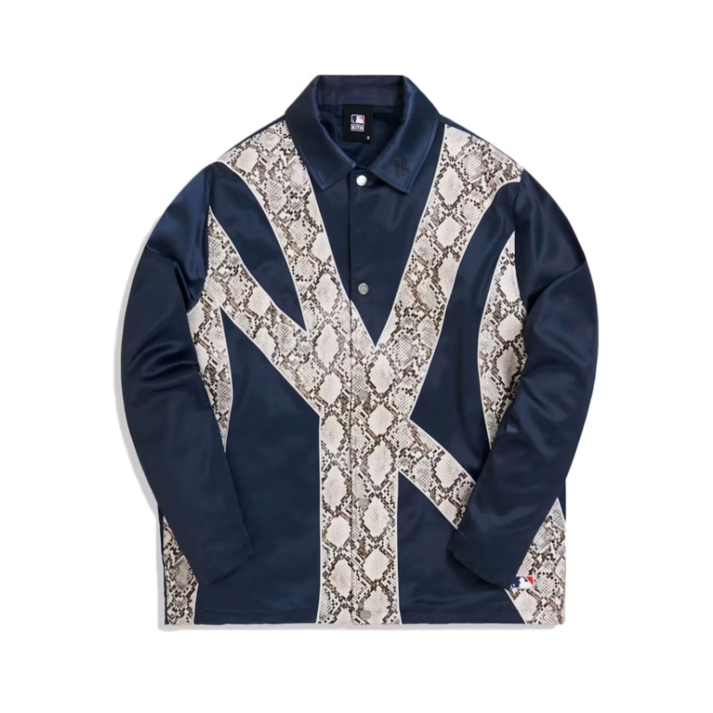 Kith For Major League Baseball New York Yankees Coaches Jacket Navy