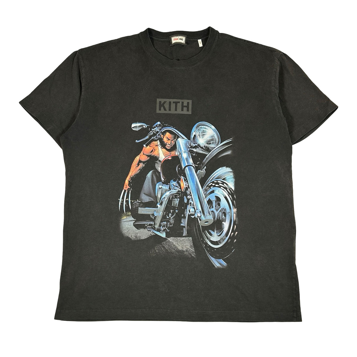 Kith x Marvel X-Men Chopper Vintage Tee Black PH [USED] - M (Used2)