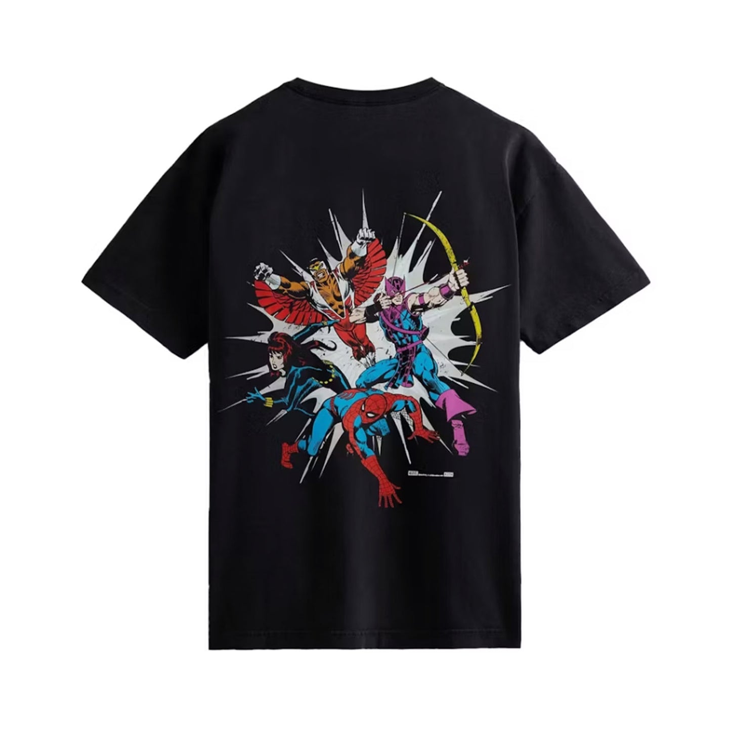 Kith Marvel Spider-Man Avengers Vintage Tee Black [USED] - M (Used)