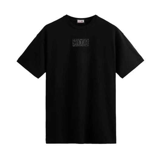Kith Marvel Spider-Man Web Logo Tee Black [USED] - S (Used)