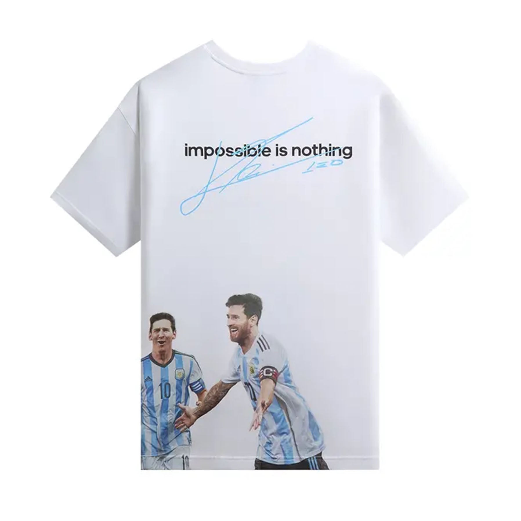 Kith x adidas Messi Football World Cup Graphic Tee White